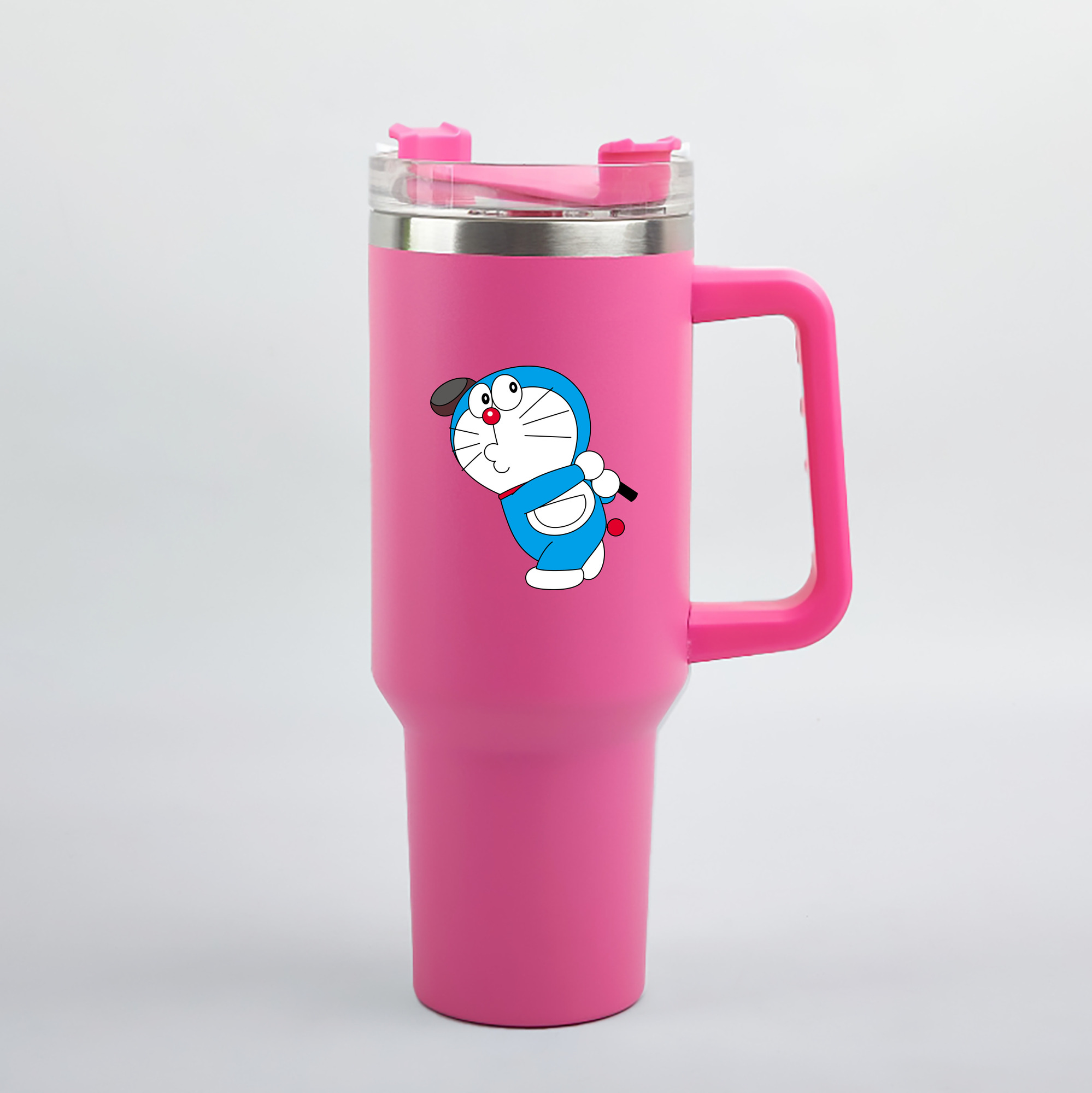 （画像用） ドラえもん Doraemon 1200mL車用タンブラー（カラープリント）